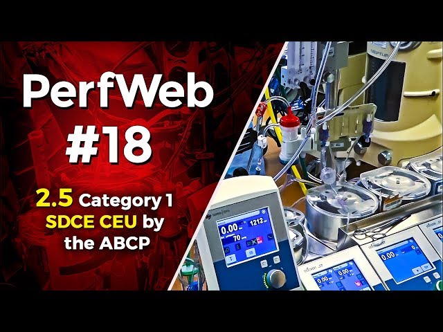 PerfWeb 18 – Pump and Operative Field Shown Simultaneously - Mark Mettauer, MD