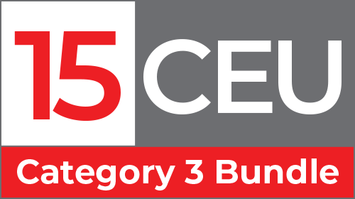 Category 3 Educational Bundle. A selection of educational videos worth up to 15 Category 3 CEU by the ABCP.