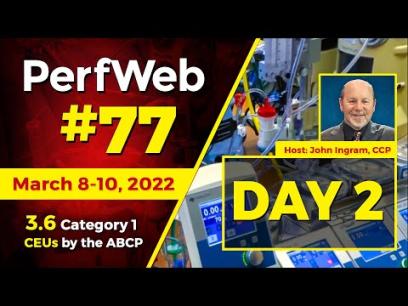 PerfWeb 77 — Day 2 - John Ingram Knowledge Nuggets: Understanding Oxygen Free Radicals