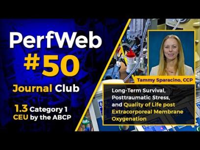 Journal Club — Long - Term Survival, Post-traumatic Stress, and Quality of Life post ECMO