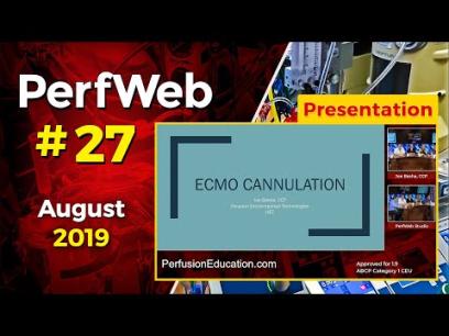 ECMO cannulation. Extracorporeal Membrane Oxygenation - Dr. Hany Samir