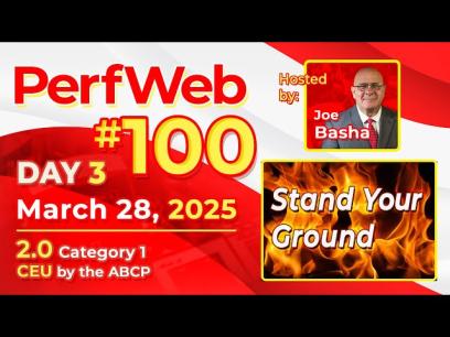 Stand Your Ground: Raging Inferno Roundtable on Perfusion Challenges - PerfWeb 100 Day 3