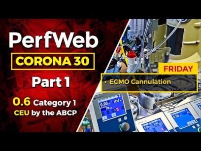 CORONA 30 ECMO Cannulation Extracorporeal Membrane Oxygenation