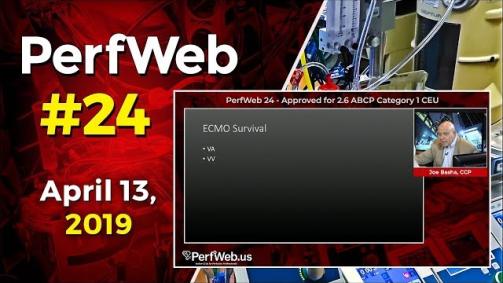 PerfWeb 24 Extracorporeal Membrane Oxygenation (ECMO) and Patient Survival