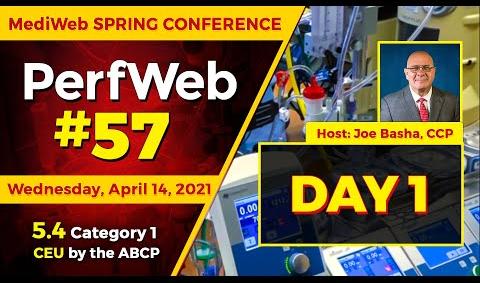 PerfWeb 57 — MediWeb Spring Conference — Day 1