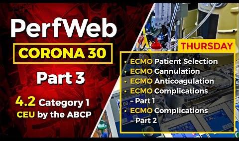 CORONA 30 ECMO patient selection, ECMO anticoagulation, ECMO cannulation